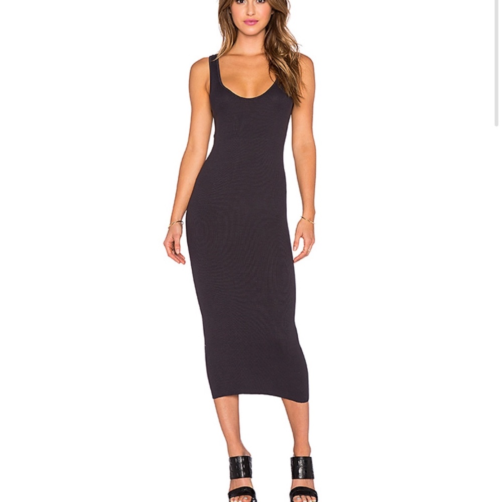 Enza Costa Ribbed Tank Dress NWOT
